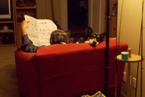 Another angle of Sascha and Dad