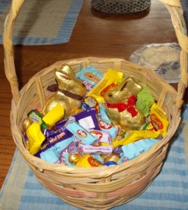 Community Easter basket of goodies.