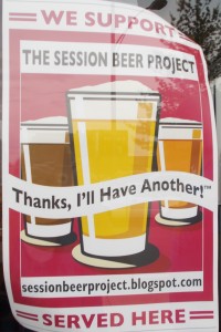 Thought this sign in the window at Bank Street Brewery was cool.  Just had to have a picture of it. 