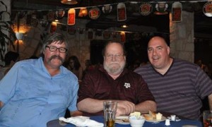Rich, Mac, and John at the first 6913th reunion.