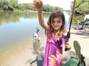 Surprise, surprise, Bel caught another fish.