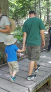 Cute shot of Joe and Zane.