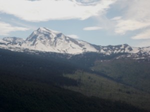 Lots of snow on that mountain