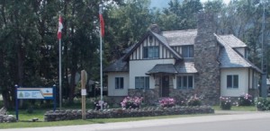 Royal Canadian Mounted Police station in Waterton