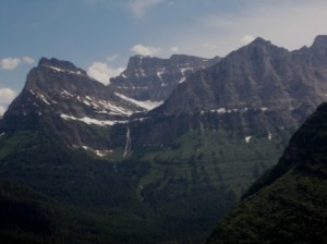 Rugged and beautiful mountains all around.