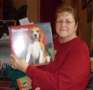 New beagle calendar for the kitchen.