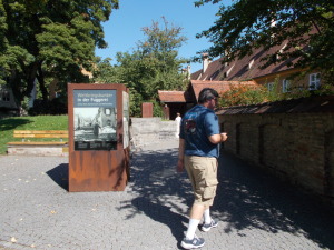 Bunker created for WW II at the Fuggerei