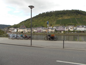 Opposite side of the river at Cochem.