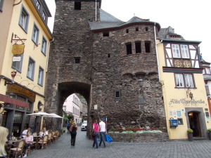 Part of the old wall in Cochem.