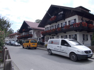 Another view of our hotel from the street