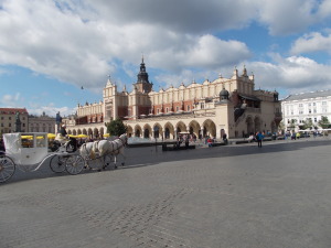 Cloth Hall in the main square was first mall in the world.