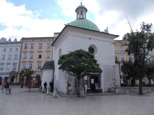 St Adalbert's Church in the main square.