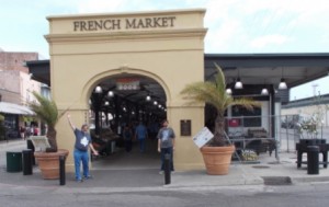 Going into the French Market