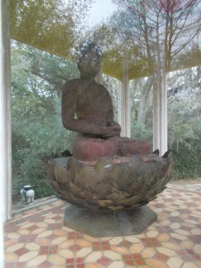 Purloined Buddha in its pagoda